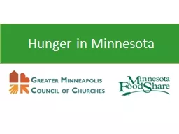 Hunger in Minnesota