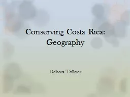 Conserving Costa Rica: