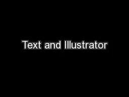 Text and Illustrator