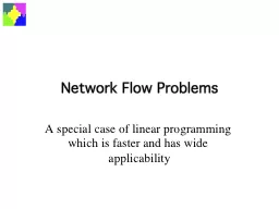 Network Flow Problems