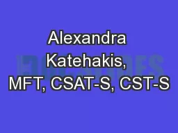 Alexandra Katehakis, MFT, CSAT-S, CST-S