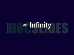 ∞ Infinity