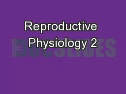Reproductive Physiology 2