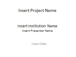 Insert Project Name