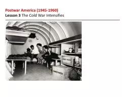 Postwar America (1945-1960)