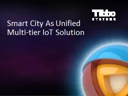 Smart City As Unified