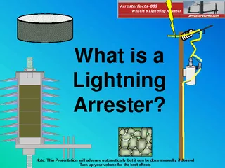 What is a Lightning Arrester Note This Presentation wi