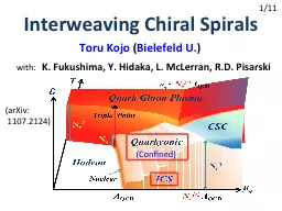 Interweaving Chiral Spirals