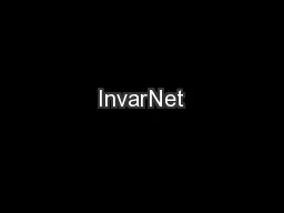 InvarNet