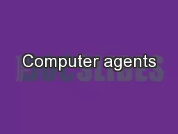 Computer agents