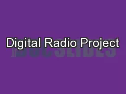 Digital Radio Project