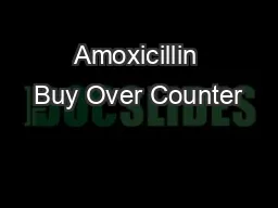 Amoxicillin Buy Over Counter