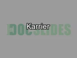 Karrier