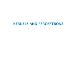 Kernels and