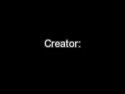 Creator: