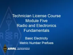 Technician License Course