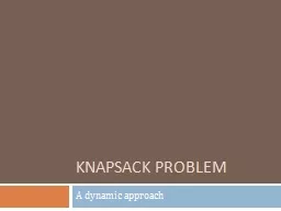 Knapsack Problem