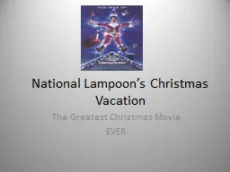 National Lampoon’s Christmas Vacation