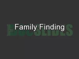 Family Finding