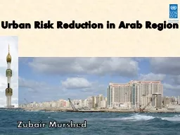 Urban Risk Reduction in Arab Region