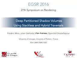 Deep Partitioned Shadow Volumes