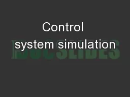 Control system simulation