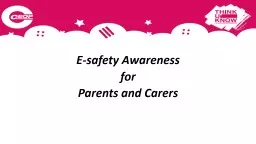E-safety Awareness