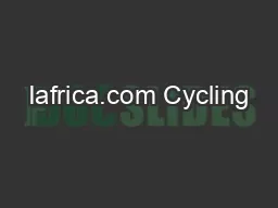 Iafrica.com Cycling