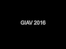 GIAV 2016