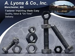 A. Lyons & Co., Inc.