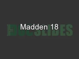 Madden 18