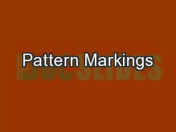 Pattern Markings