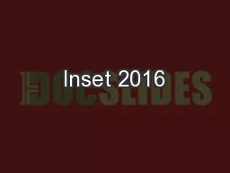 Inset 2016