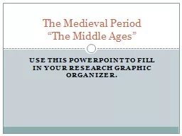 Use this PowerPoint to fill in your research graphic organi