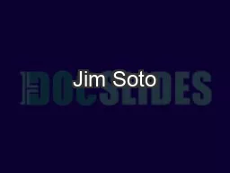 Jim Soto