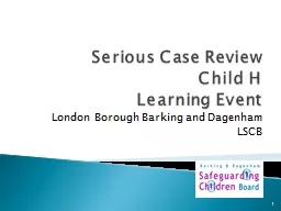 Serious Case Review