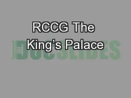 RCCG The King’s Palace