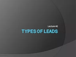 Types of Leads