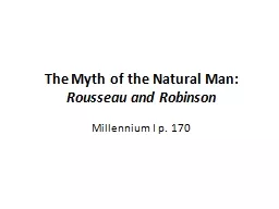 The Myth of the Natural Man: