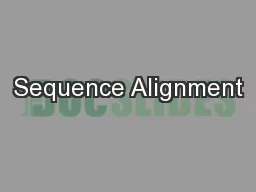 Sequence Alignment