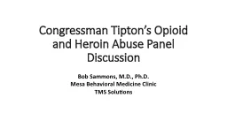 Congressman Tipton’s Opioid and Heroin Abuse Panel Discus