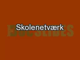 Skolenetværk