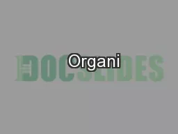   Organi