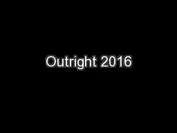 Outright 2016