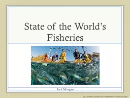 State of the World’s Fisheries