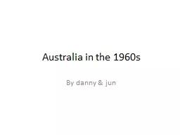 Australia in the 1960s