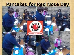 Pancakes for Red Nose Day