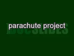 parachute project