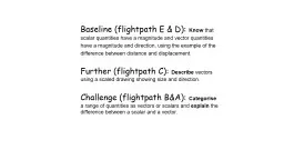 Baseline (flightpath E):