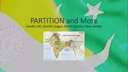 PARTITION and More